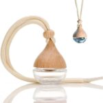 Car Aromatherapy Hanging Bottle with Wooden Lid