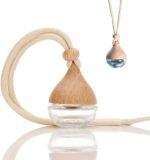 Car Aromatherapy Hanging Bottle with Wooden Lid