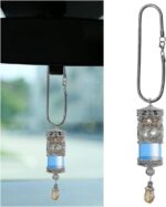 Alloy hanging car air freshener bottle