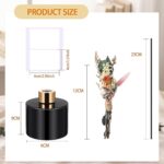 Flower-Shaped Empty Diffuser Bottle - Image 2