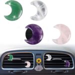 Crystal Moon Car Air Freshener Clip