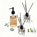 Glass Diffuser and Hand Soap Bottle Set