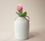 Mushroom-Shaped Candle