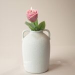 Mushroom-Shaped Candle