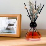 Vintage-Style Diamond-Pattern Empty Diffuser Bottle - Image 2