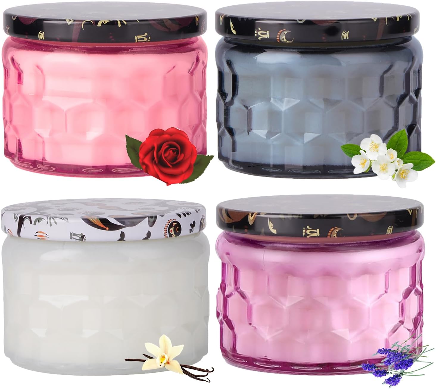 712OahtQGhL._AC_SL1500_.jpg Scented Candle Set - Image 1