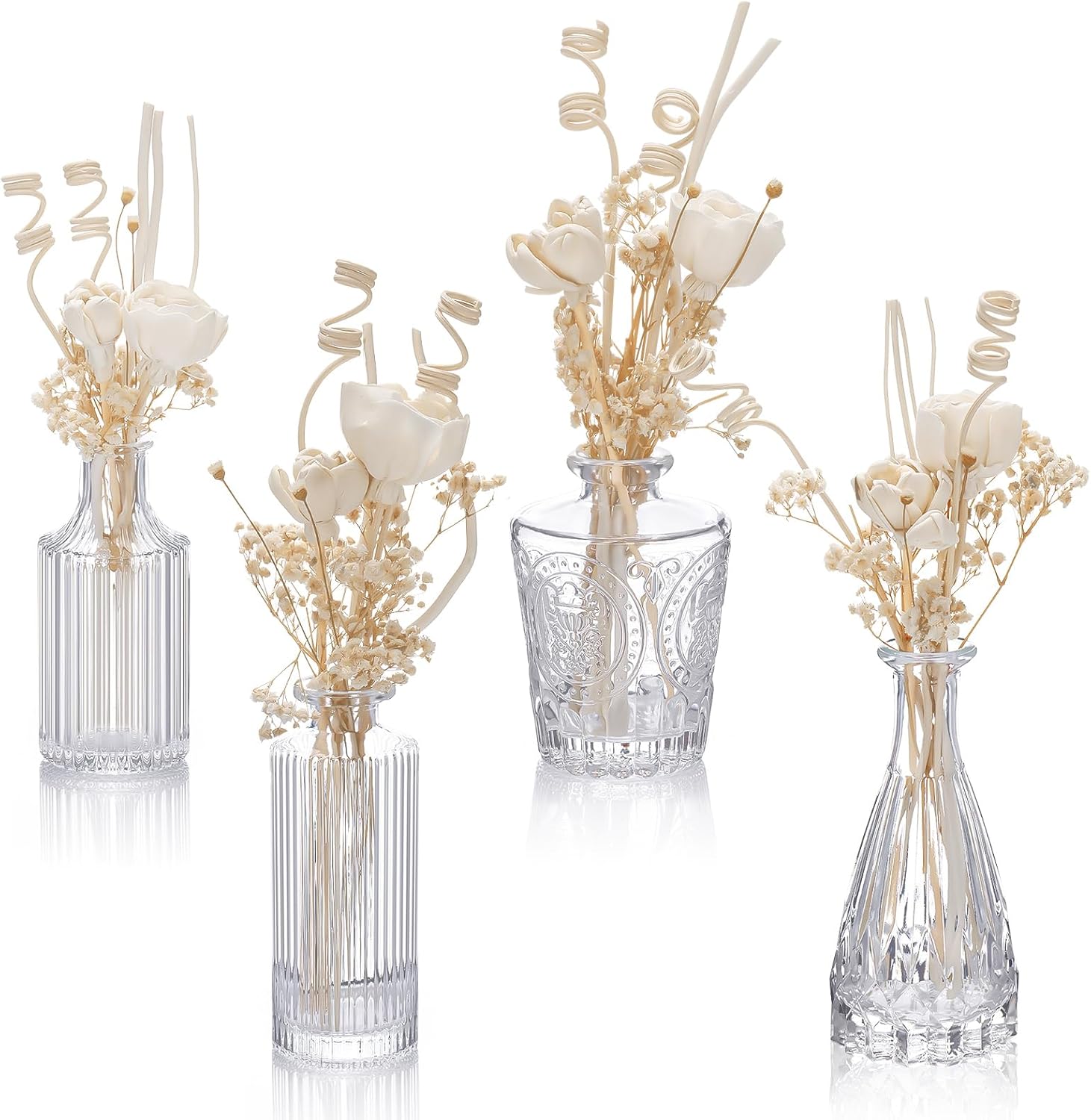 71Cly8dgTFL._AC_SL1500_.jpg Reed Diffuser Empty Bottle Set - Image 1