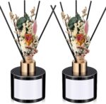 Flower-Shaped Empty Diffuser Bottle