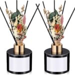 Flower-Shaped Empty Diffuser Bottle