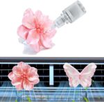 Butterfly & Flower Diffuser Stone Car Air Freshener Clip