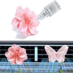 Butterfly & Flower Diffuser Stone Car Air Freshener Clip