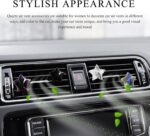 Star-Shaped Crystal Car Air Freshener Clip - Image 2