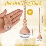 Teardrop-shaped empty car air freshener bottle - Image 2