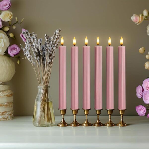 LED taper candle set