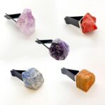 Natural Raw Stone Car Air Freshener Clip