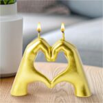 Bubble-cube candle set