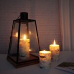 Ribbed pillar scented candle - Image 2